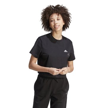 Adidas Women's Brand Love Crop Tee