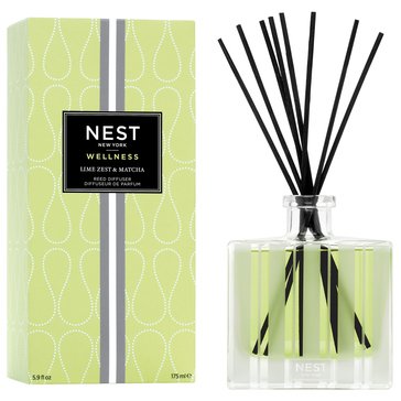 NEST New York Wellness Collection Lime Zest and Matcha Reed Diffuser