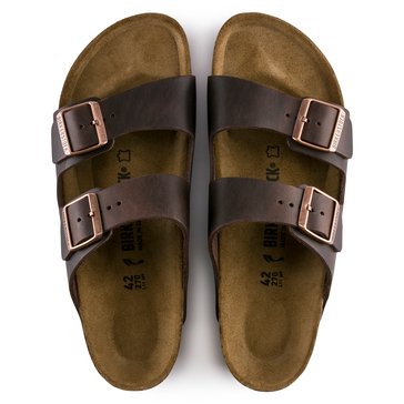 Birkenstock Men's Arizona Oiled Leather Sandal