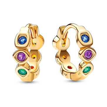 Pandora x Marvel The Avengers Infinity Stones Hoop Earrings