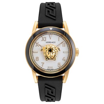 Versace Mens V-Palazzo Silicone Watch
