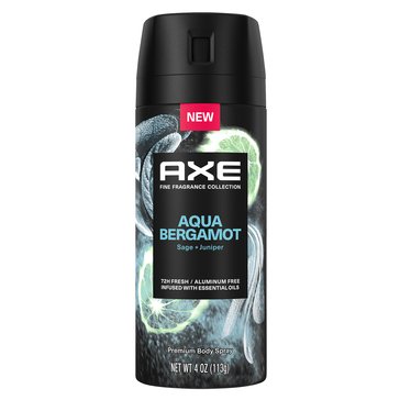 Axe Bergamot Body Spray 4OZ