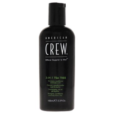 American Crew Tea Tree 3-in-1 Shampoo Travel Size 3.3oz