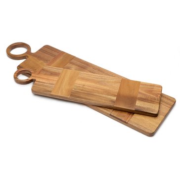 Thirstystone Meadow Wooden Charcuterie Boards, Set of 2