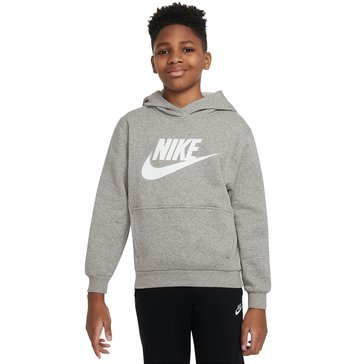 Nike Big Boys' Club Fleece Pull Over Hoodie