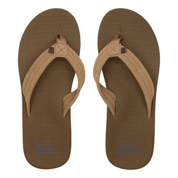 Quiksilver Men's Carver Suede Core Flip Flop