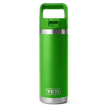 Yeti Rambler Bottle with Straw Cap, 18oz