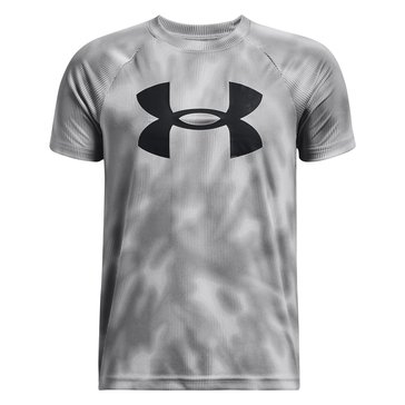 Under Armour Big Boys' Tech Printed Short Sleeve Tee