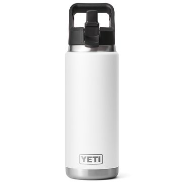 Yeti Rambler Bottle with Straw Cap, 26oz