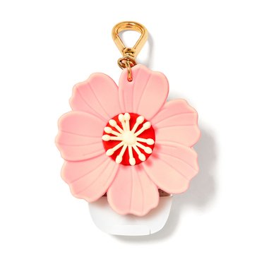 Bath & Body Works Pink Spring Flower Pocketbac Clip