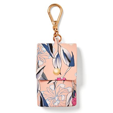 Bath & Body Works Light-Up Pink Floral Snapcase Pocketbac Clip