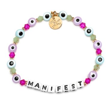 Little Words Project Manifest Beaded Stretch Bracelet