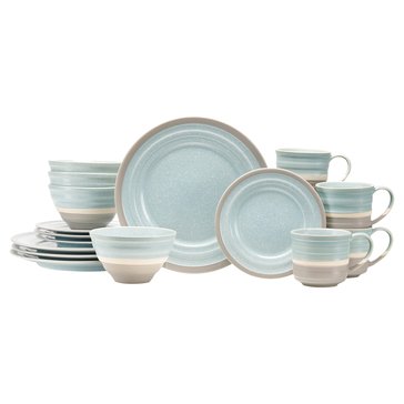 Baum Harper Mist 16-Piece Dinnerware Set