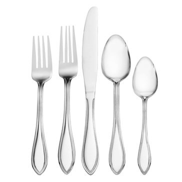 Pfaltzgraff American Bead 61-Piece Flatware Set