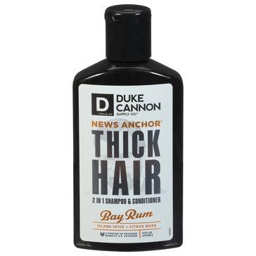 Duke Cannon Bayrum News Anchor 2-in-1 Hair Wash