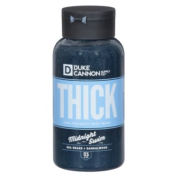 Duke Cannon Midnight Swim Thick Liquid Shower Soap 17.5oz