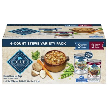 Blue Wilderness Stew Chicken and Beef Variety Pack