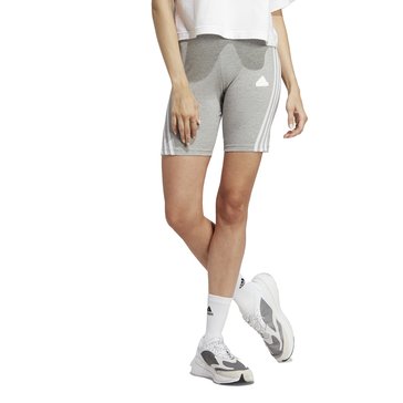 Adidas Women's Single Jersey Three Stripe Biker Shorts