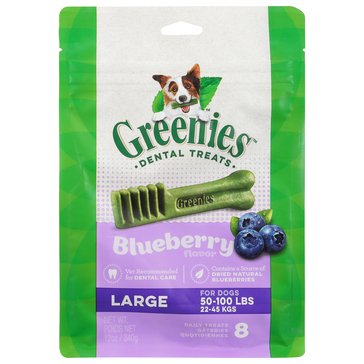 Greenies Blueberry Large Dental Treat