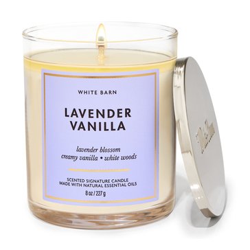 Bath & Body Works Core Tumbler Lavender Vanilla Single Wick Candle