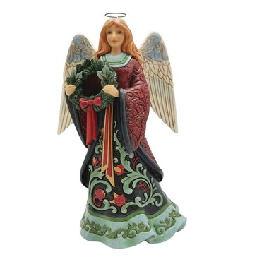 Jim Shore Heartwood Creek Holiday Manor Angel Figurine