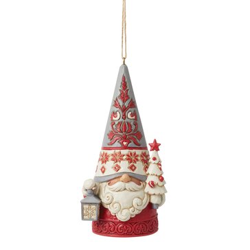 Jim Shore Heartwood Creek Nordic Noel Gnome Tree Ornament