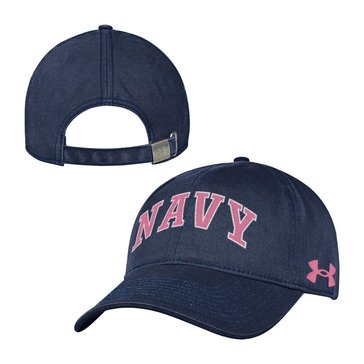 Under Armour Women's Adjustable Arched Navy Cap