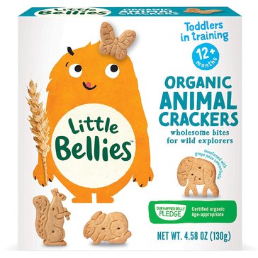 Little Bellies Organic Animal Crackers