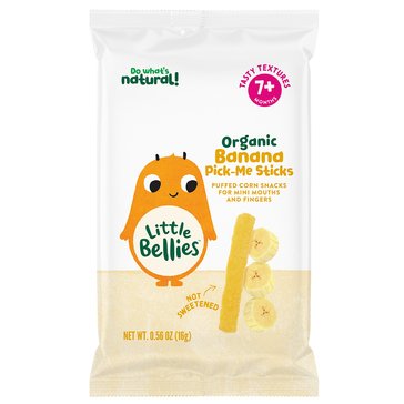 Baby Bellies Organic Banana Pick-Me Sticks