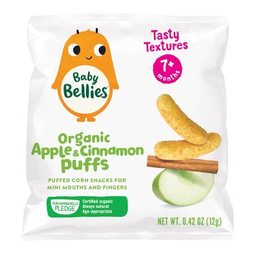 Baby Bellies Organic Apple Cinnamon Puffs