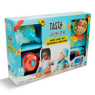 Tasty Junior Mini Chef 16 Piece Playset