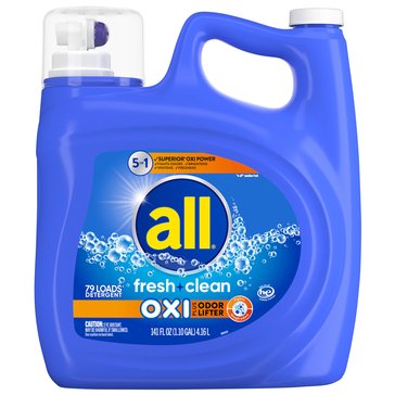 All Oxi + Odor Liquid Laundry Detergent