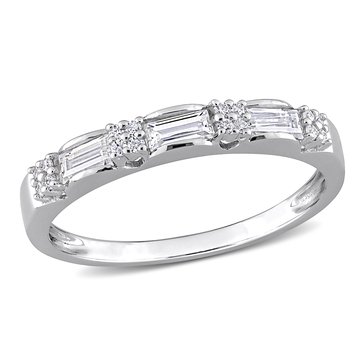 Sofia B. 1/2 cttw DEW Created Moissanite Anniversary Ring