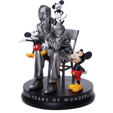 Grand Jester Studios 100 Years of Wonder Walt with Mickey Mouse Figurine