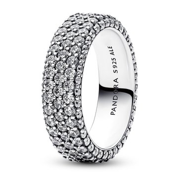 Pandora Timeless Pave Triple Row Ring