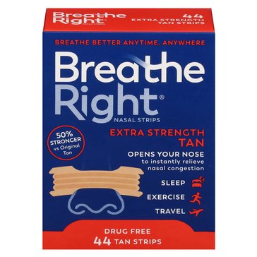 Breath Right Extra Strength Nasal Strips Value Pack