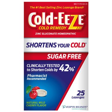 Cold-EEZE Sugar Free Natural Cherry Lozenge