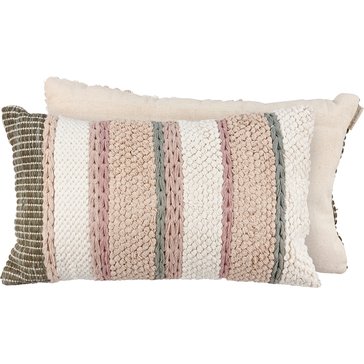 Primitives By Kathy Striped Cottage Pillow