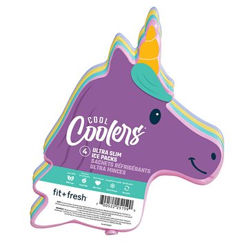 Fit + Fresh Unicorn Slim Ice 4-Pack