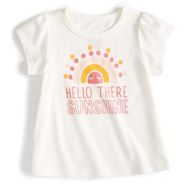 Wanderling Baby Girls' Soft Sunshine Tee