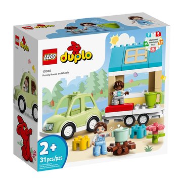 LEGO Duplo Town Family House On Wheels 10986