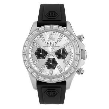 Philipp Plein Mens' Nobile Racing Silicone Watch