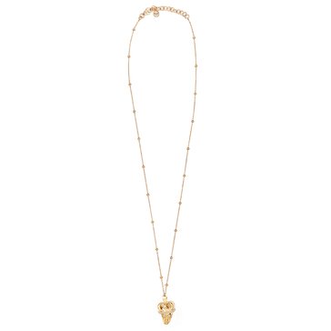 Philipp Plein Women's Skull Crown Crystal Cable Chain Necklace