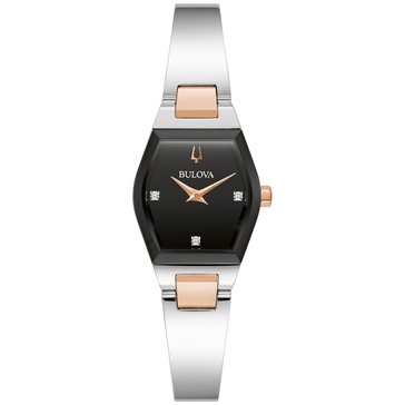 Bulova Women's Gemini Bangle Watch