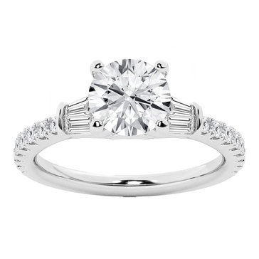 Navy Star 1 cttw Diamond Engagement Ring