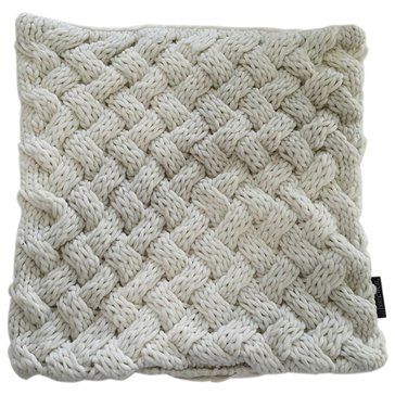 Homewear Linens Cozy Knit Decorative Pillow