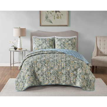 Harbor Home Harvest Topaz 3-Piece Quilt Set