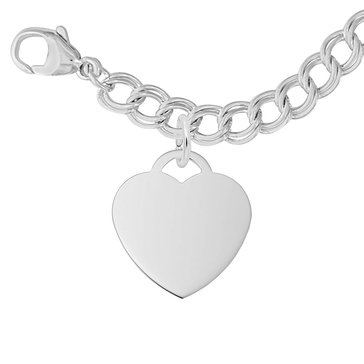 Rembrandt Charms Medium Heart Bracelet Set