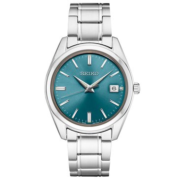 Seiko Men's Essentials Sterling Silver Quartz Watch