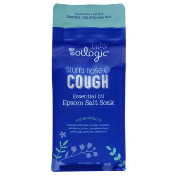 Oilogic Baby Stuffy Nose and Cough Epsom Soak